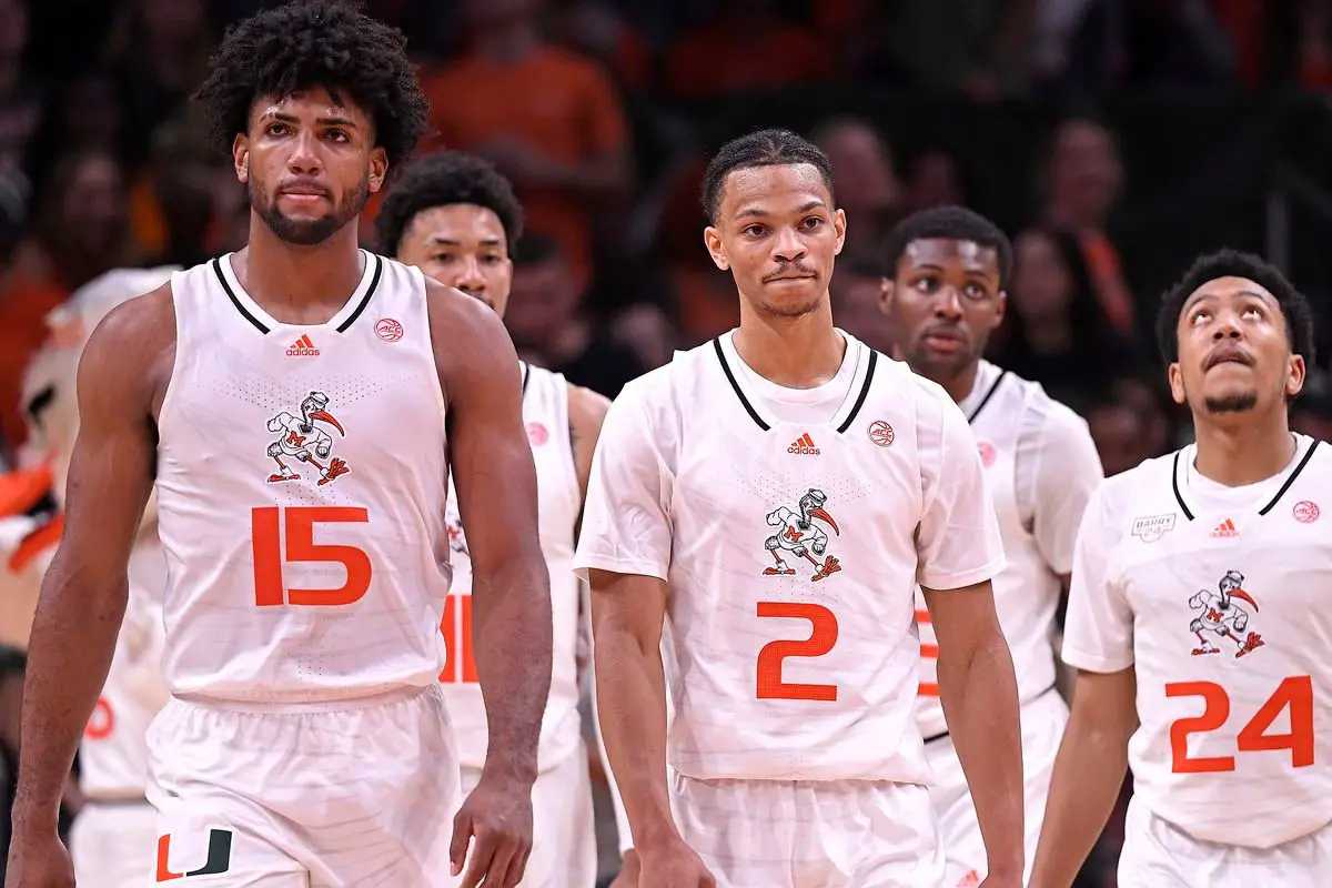 Miami Hurricanes vs North Carolina Tar Heels: Men's Basketball Stats