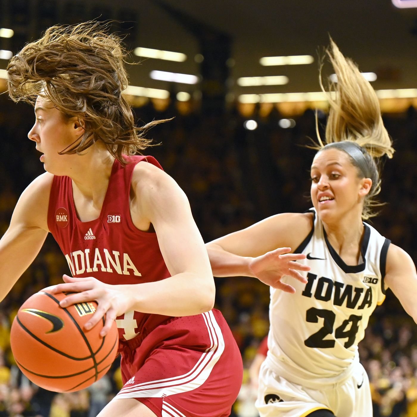 Iowa Hawkeyes vs Indiana Hoosiers: Women's Basketball Stats