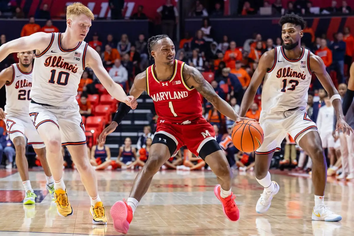 Maryland Terrapins vs Illinois Fighting Illini: Men's Basketball Stats