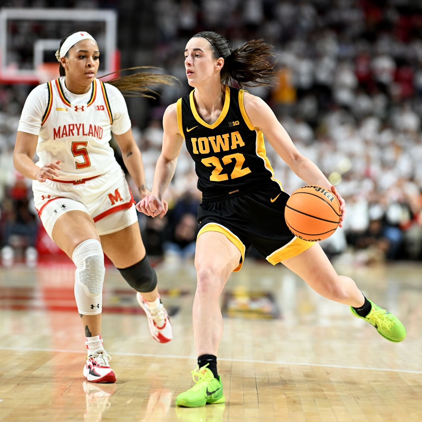 Iowa vs Maryland: Women's Basketball Player Stats