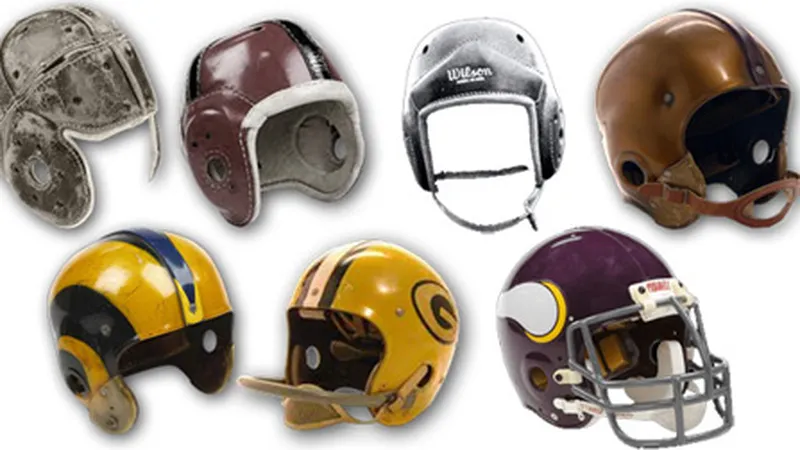 Old Football Helmets: A Look at the History of Safety Gear