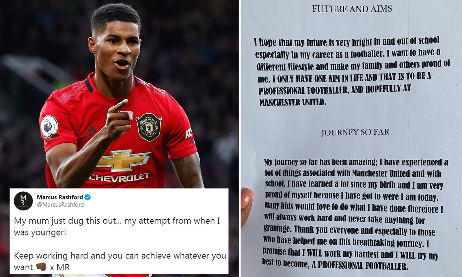 Marcus Rashford life history