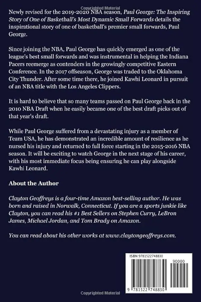 Paul George - Life History