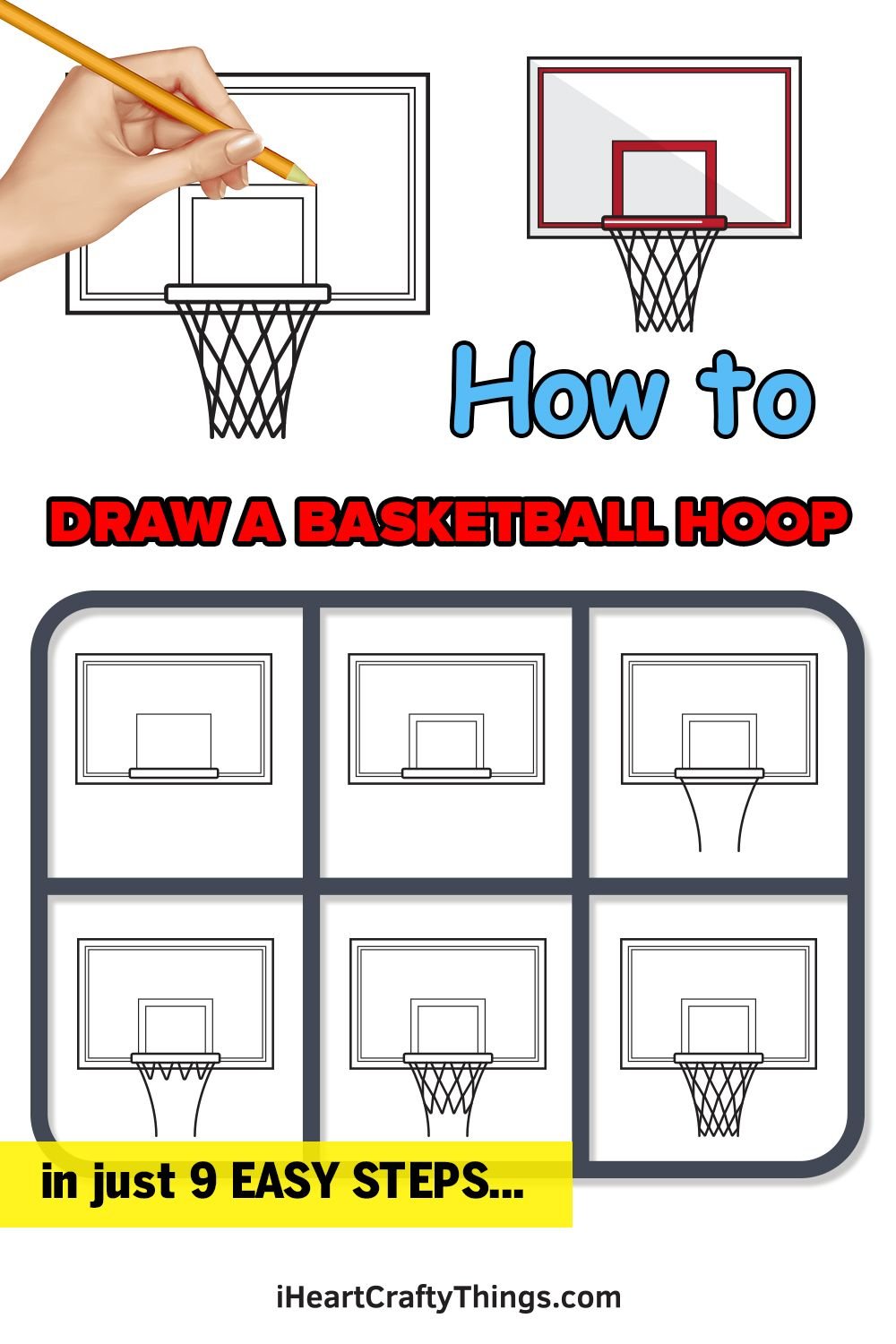 How to Draw a Basketball Hoop: Step-by-Step Guide