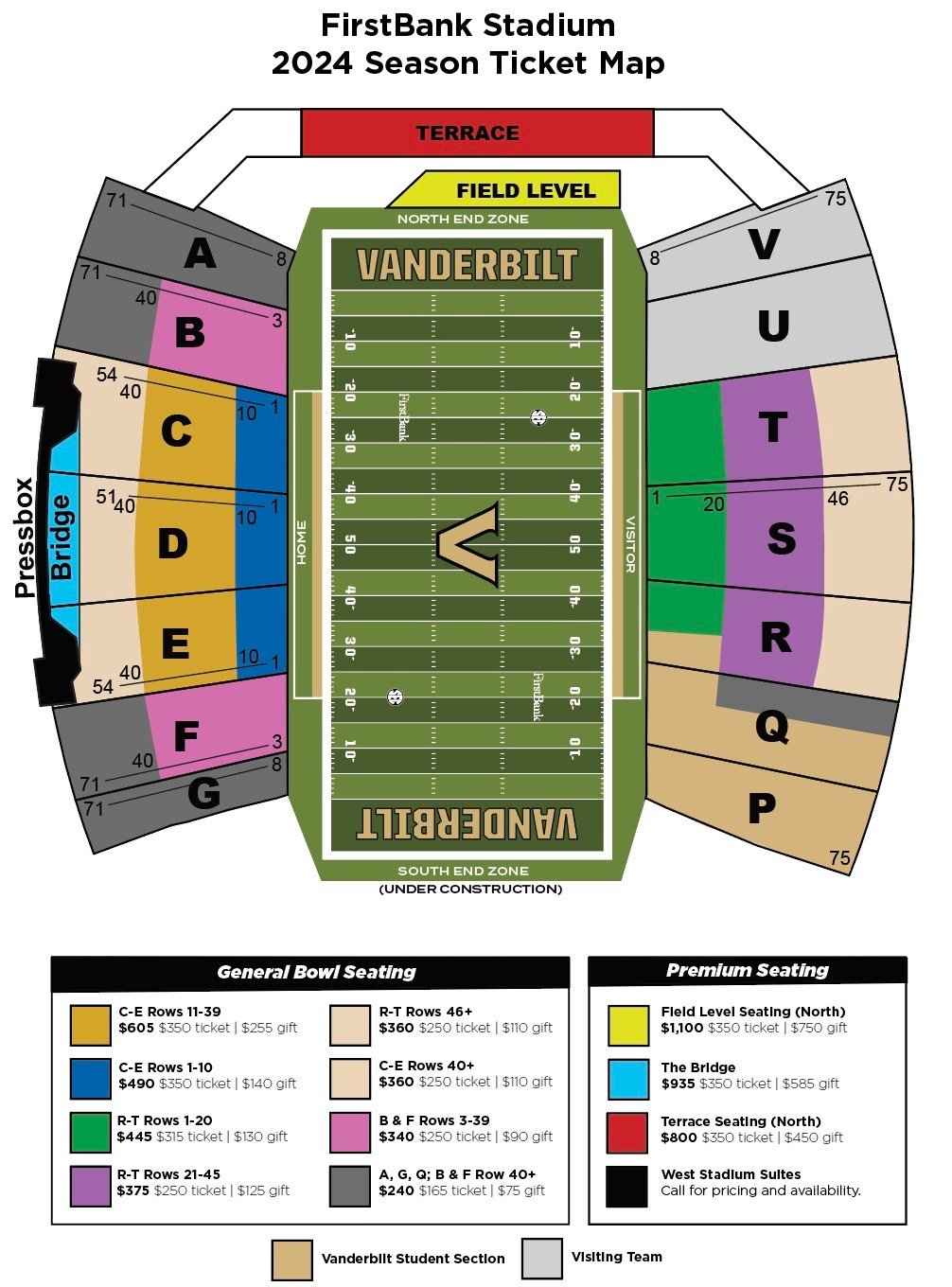 Vanderbilt Football Stadium: Features and Visitor Information