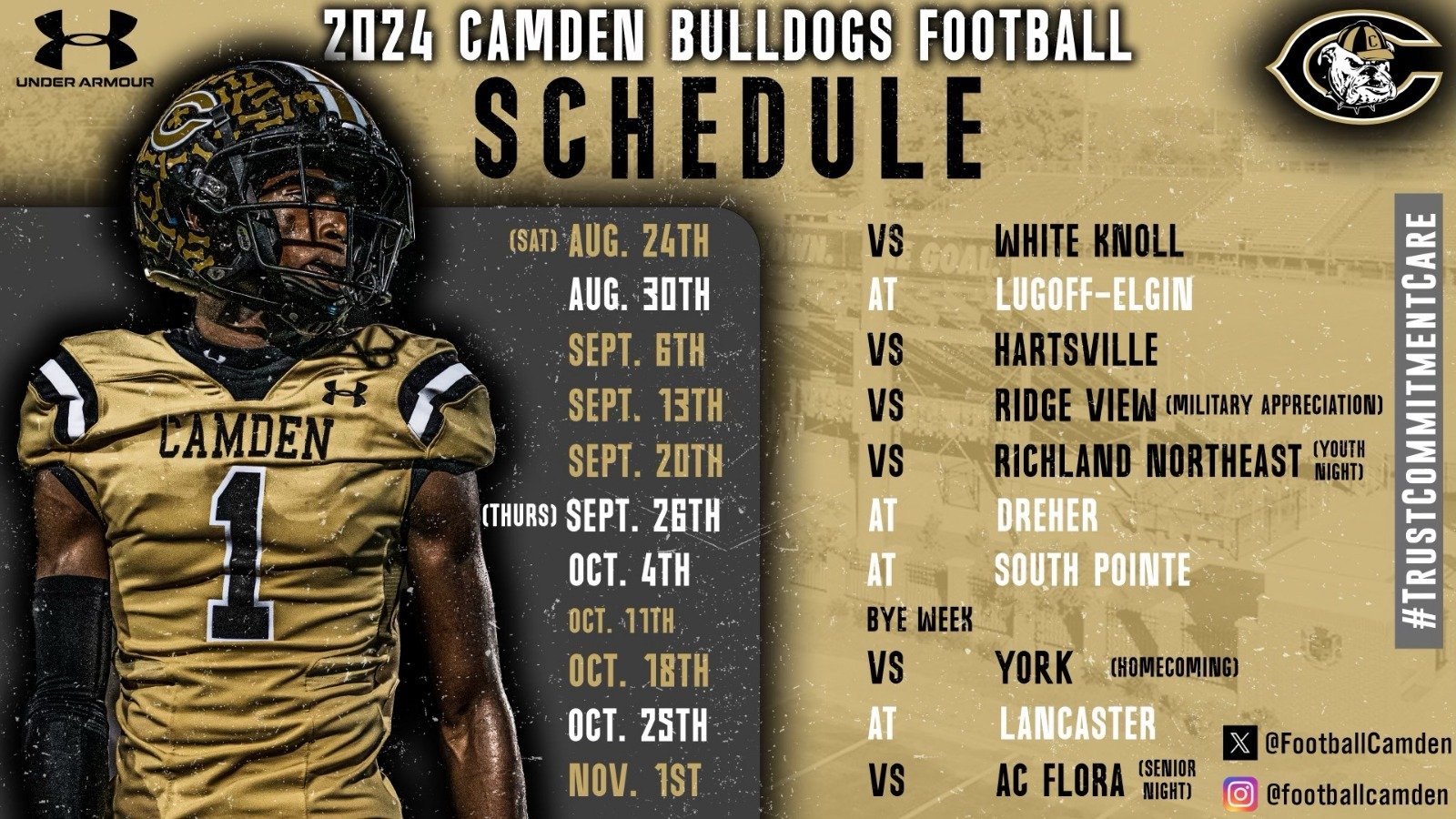 Camden High School Football: Team Overview and Schedule