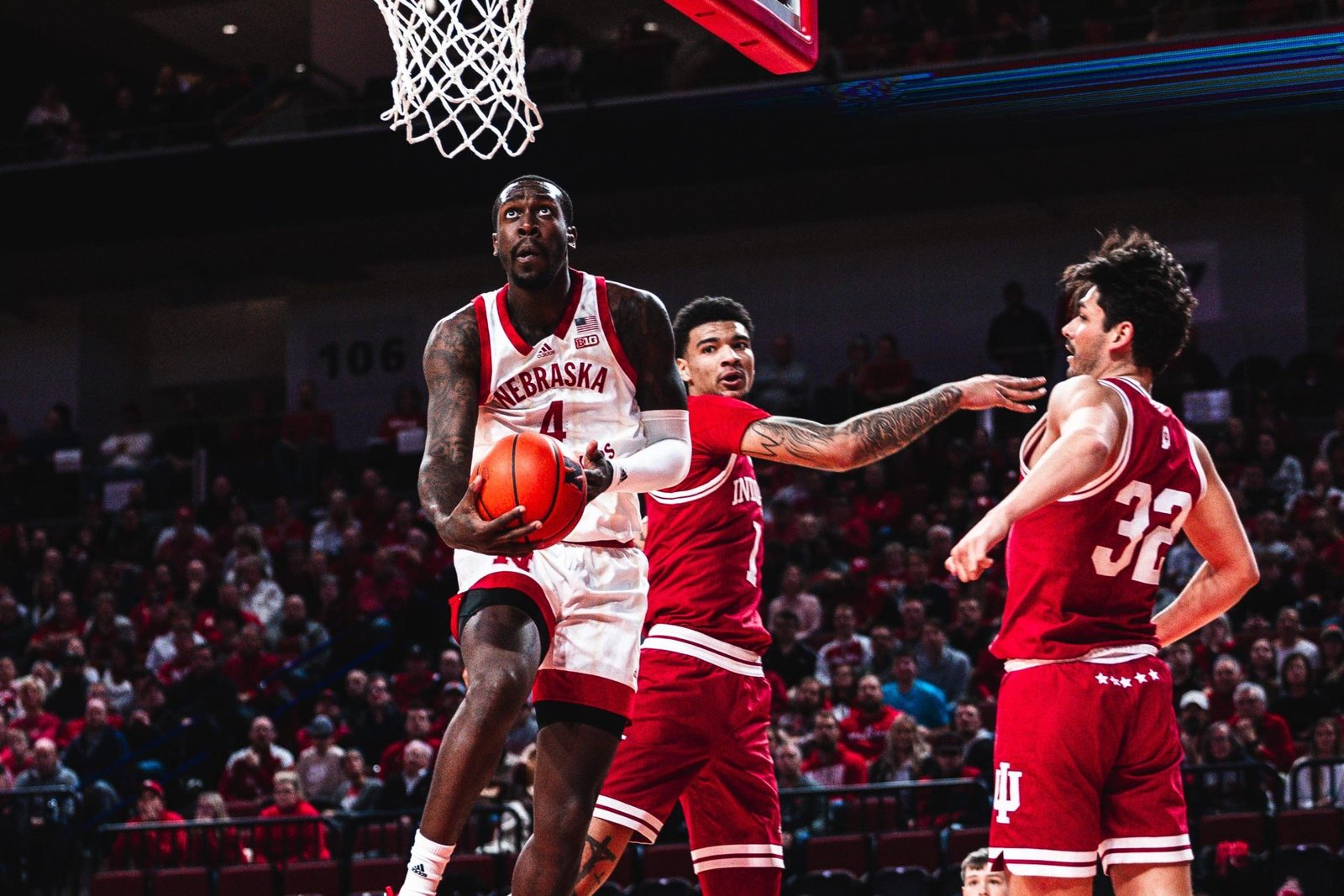 Nebraska Cornhuskers vs Indiana Hoosiers: Men’s Basketball Stats