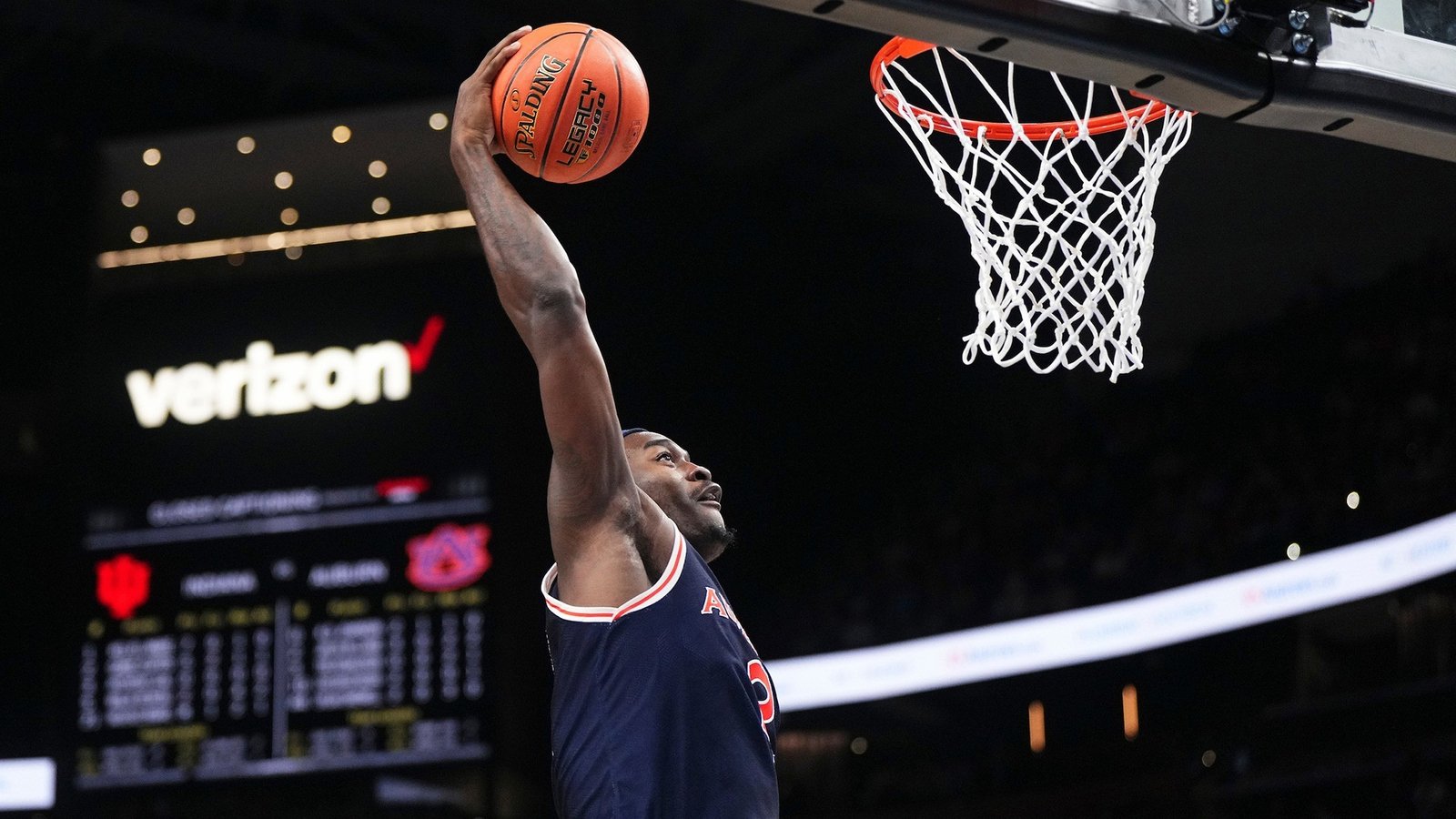 Auburn Tigers vs Indiana Hoosiers: Men's Basketball Player Stats