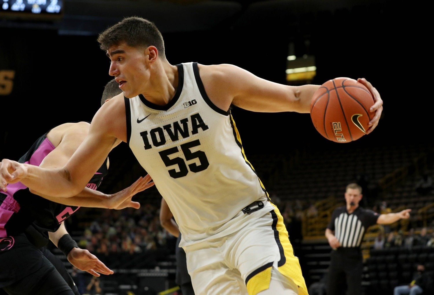 Iowa Hawkeyes vs Penn State Nittany Lions: Men's Basketball Player Stats