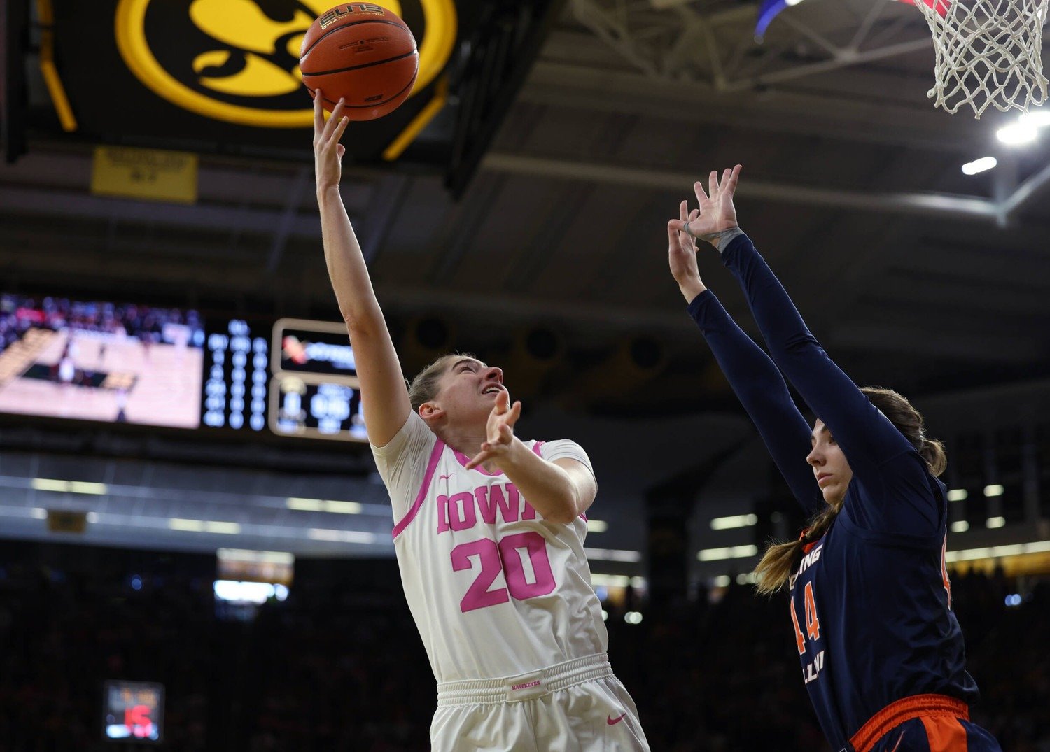 Illinois Fighting Illini vs Iowa Hawkeyes: Women’s Basketball Stats