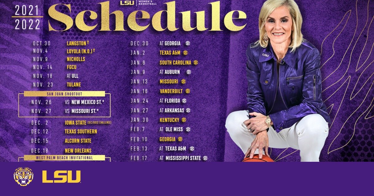 LSU Women's Basketball Schedule: Key Dates