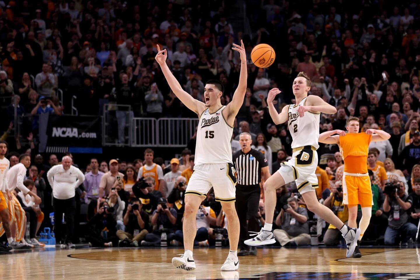 Tennessee Volunteers vs Purdue: Men's Basketball Stats