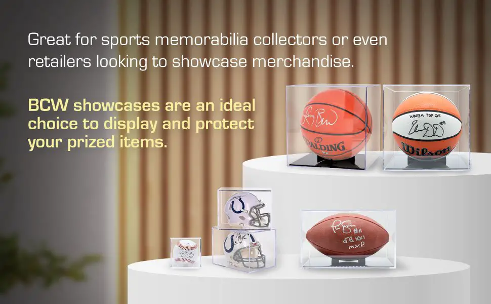 Football Display Cases: Best Options for Showcasing Memorabilia