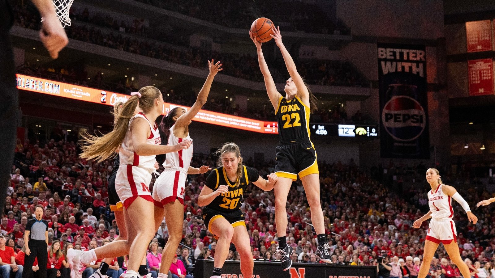 Iowa vs Nebraska: Women’s Basketball Match Recap