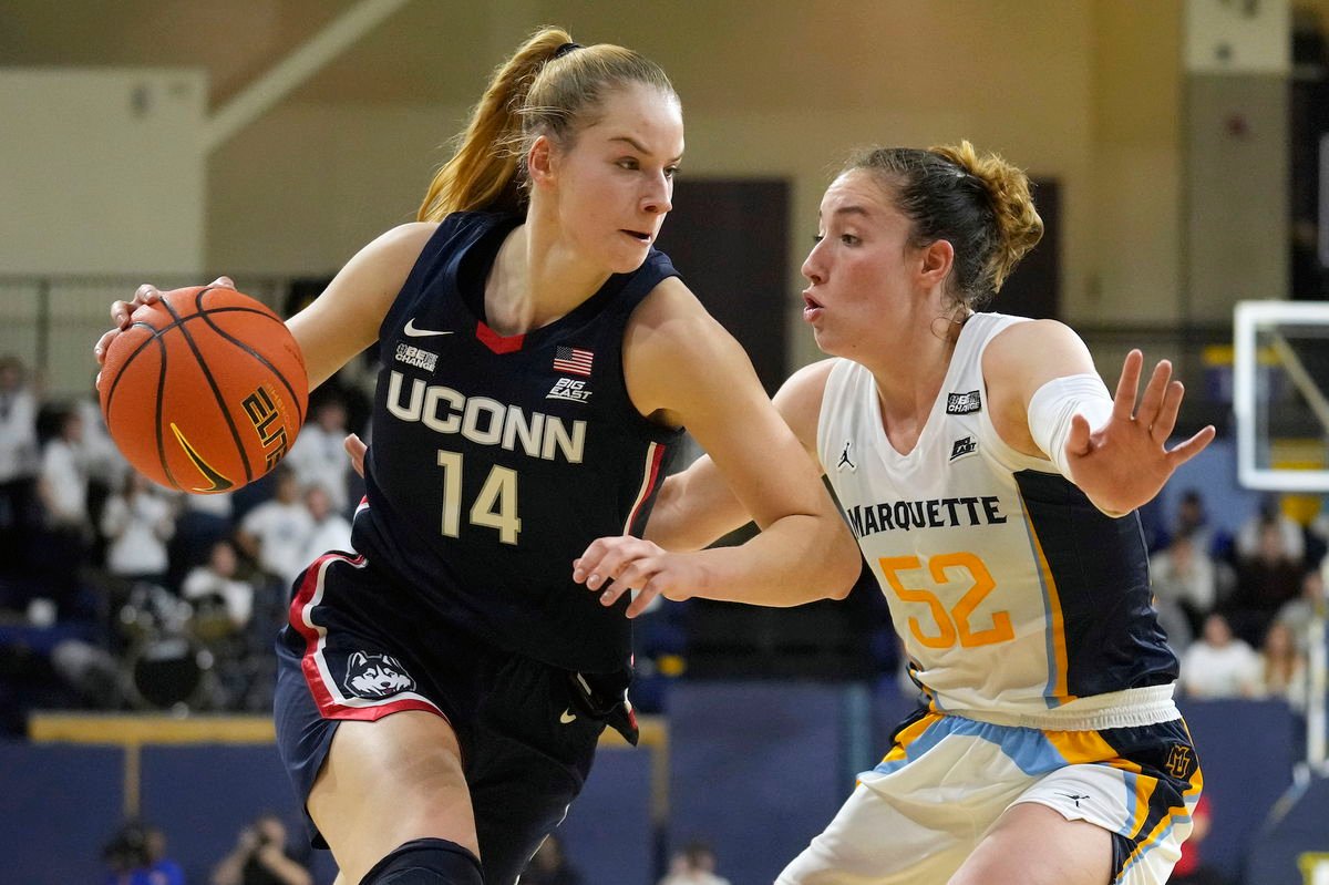 Marquette Golden Eagles vs UConn Huskies: Women's Basketball Stats