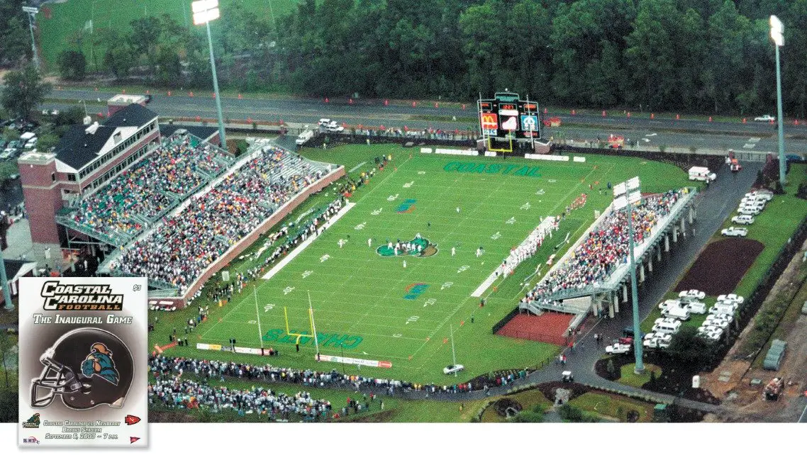 Coastal Carolina Football Field: Features and Layout