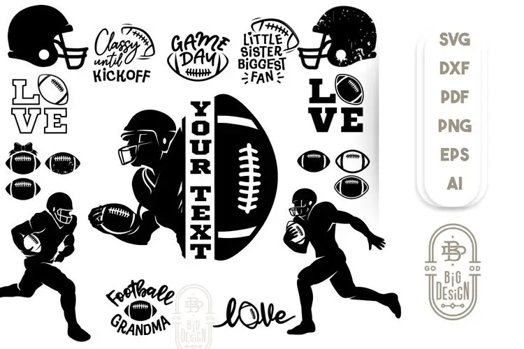 Football Silhouette: Best Designs and Uses