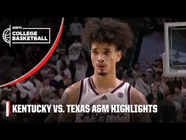 Kentucky Wildcats vs Texas A&M Aggies: Men's Basketball Stats