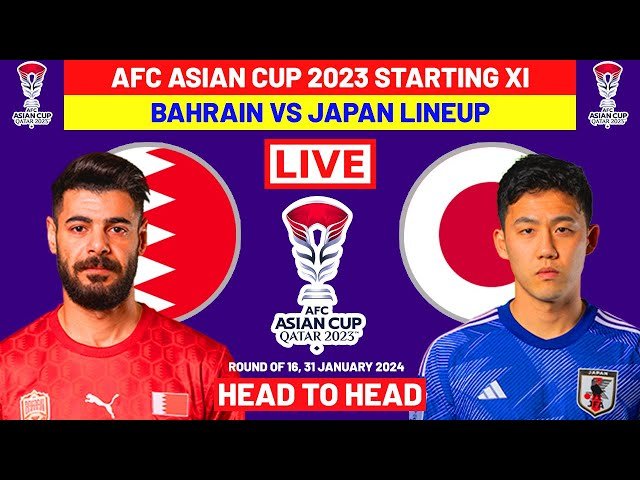 Bahrain vs Japan: Expected Lineups for the Match