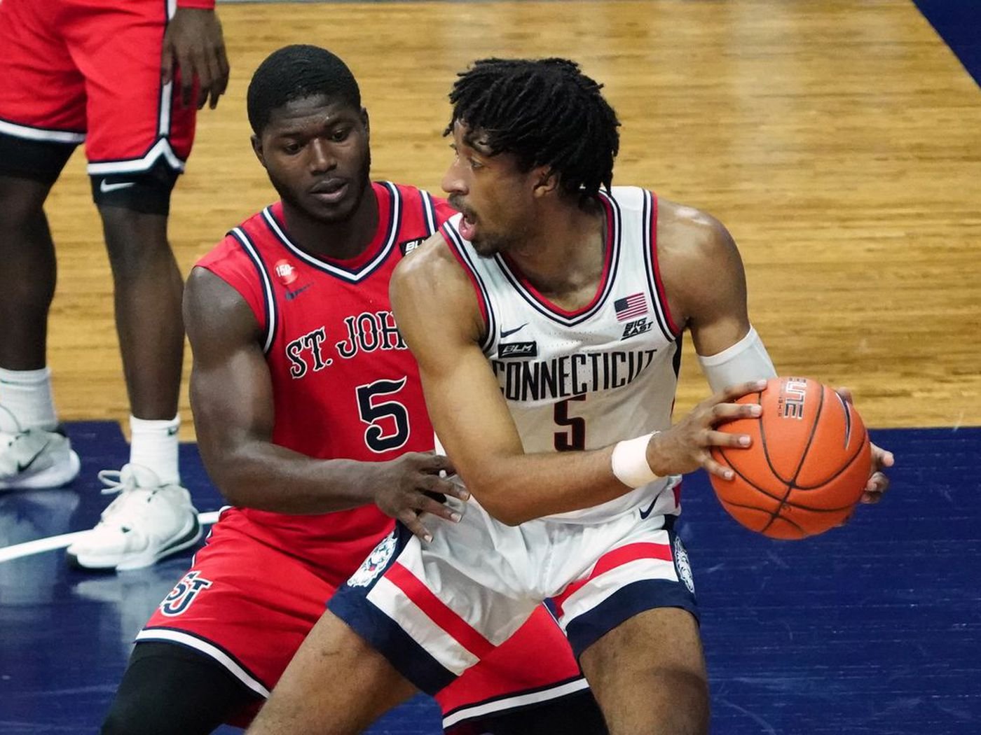 St. John's Red Storm vs UConn Huskies: Men's Basketball Stats