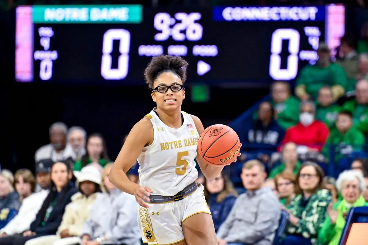 Notre Dame Fighting Irish vs UConn Huskies: Women's Basketball Stats