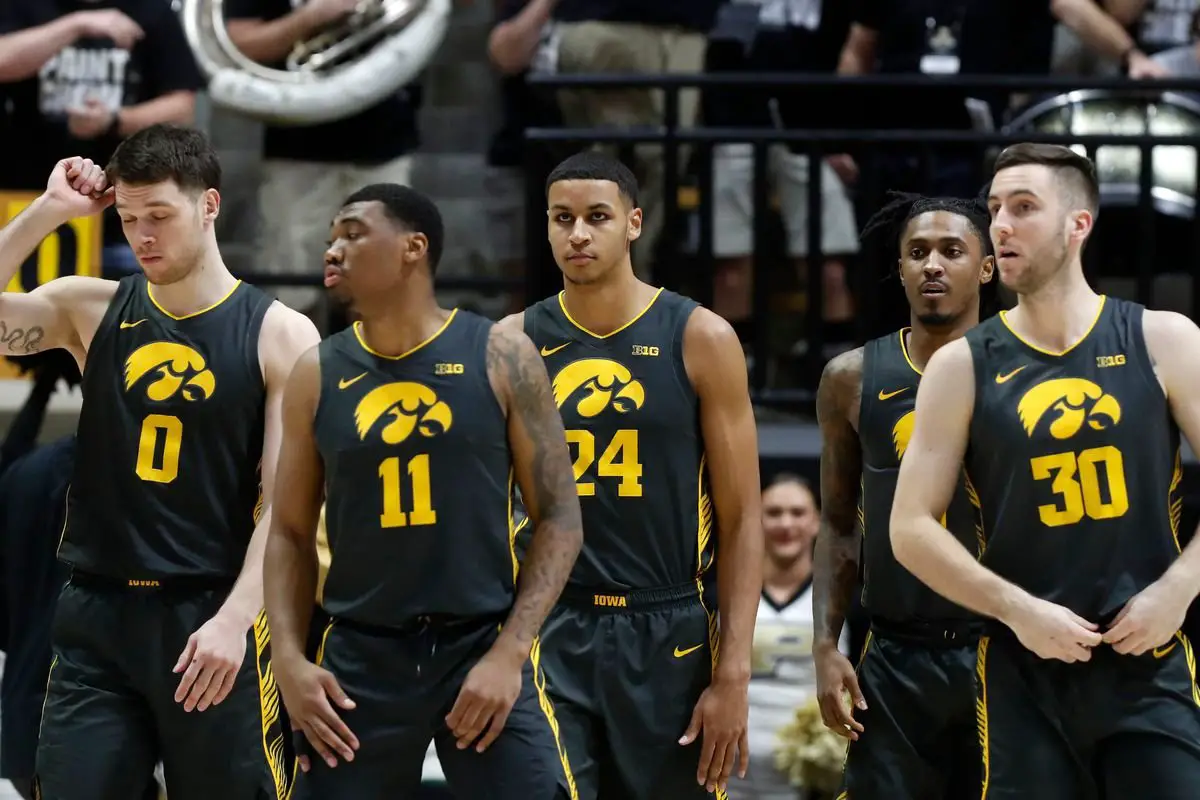 Minnesota Golden Gophers vs Iowa Hawkeyes: Men's Basketball Player Stats