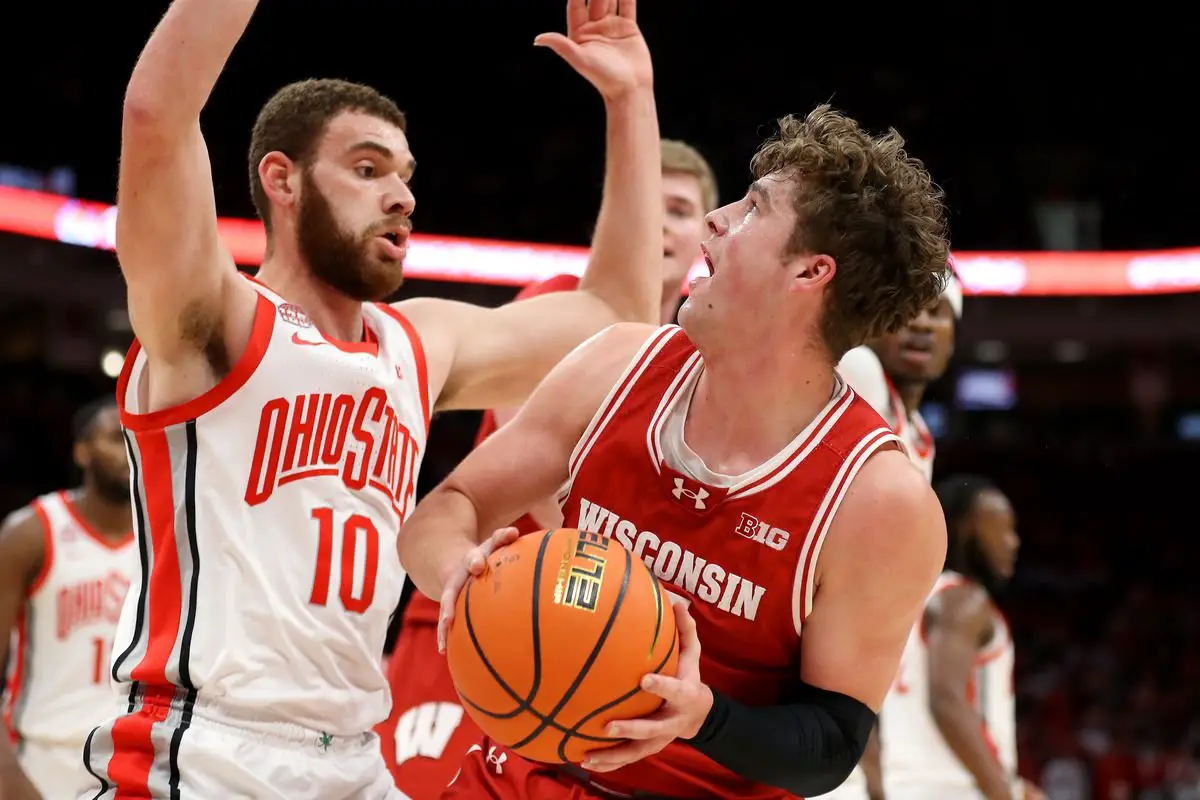 Wisconsin Badgers vs Ohio State Buckeyes: Men's Basketball Stats