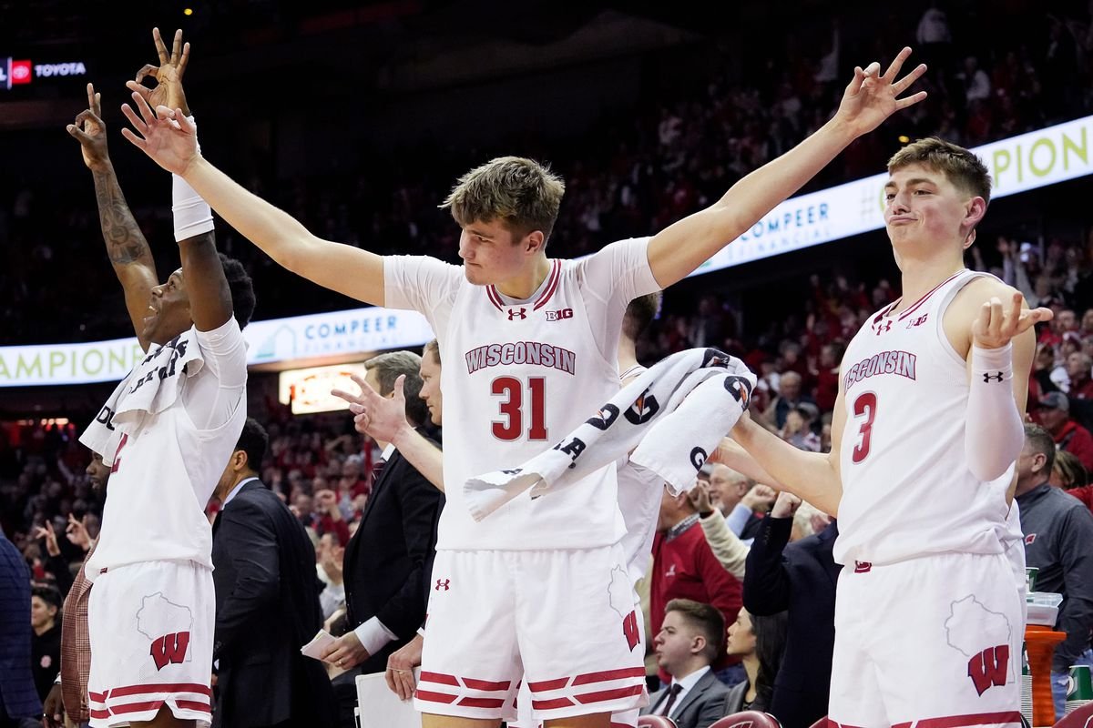 Wisconsin Badgers vs Indiana Hoosiers: Men's Basketball Stats