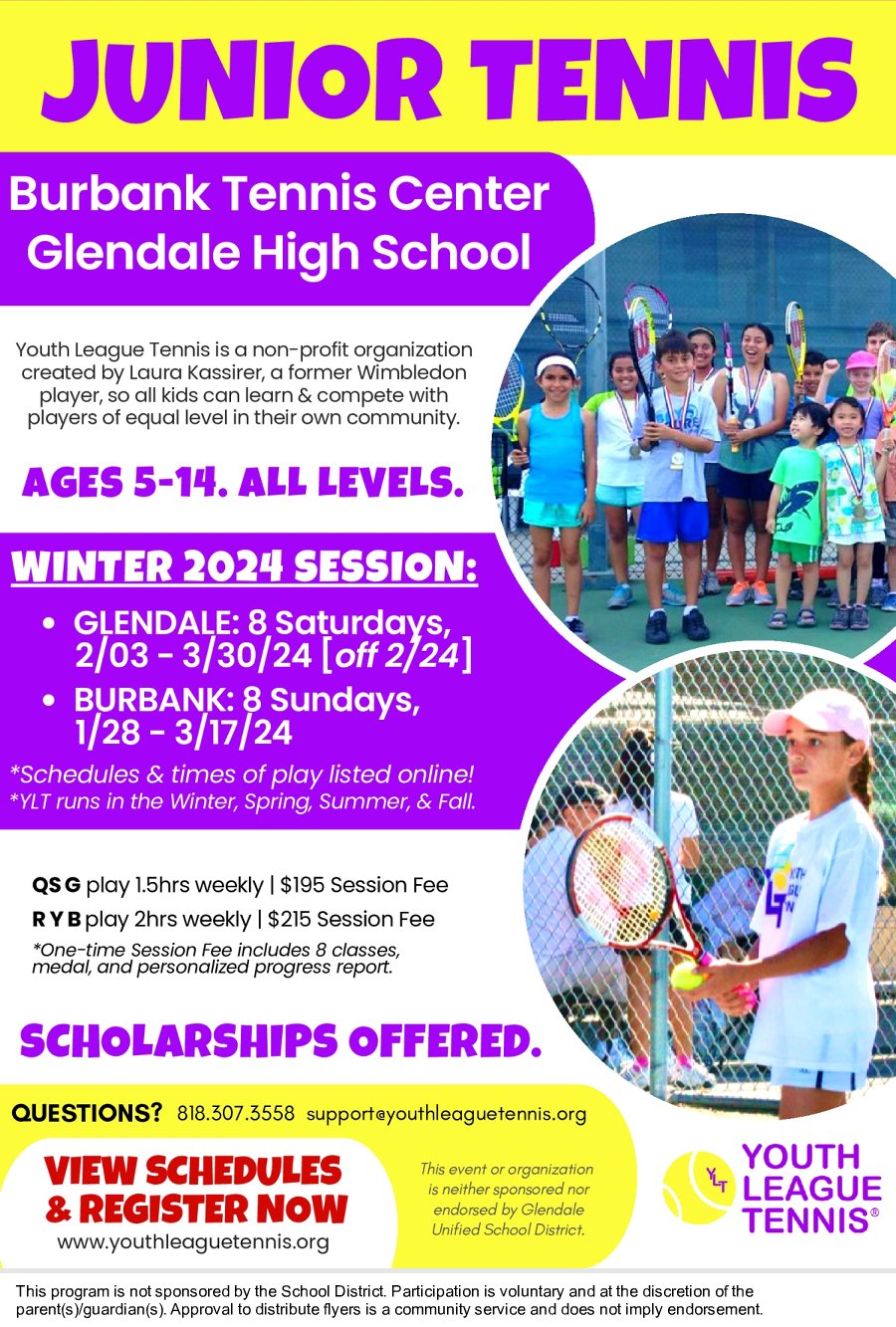 Burbank Tennis Center: Community and Programs
