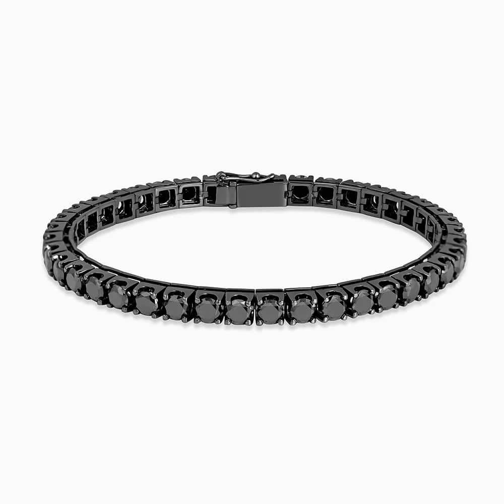Black Diamond Tennis Bracelet: Elegant Options