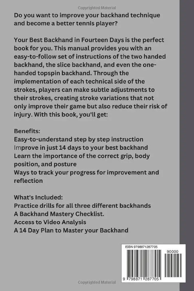 Tennis Backhand: Techniques for Improvement