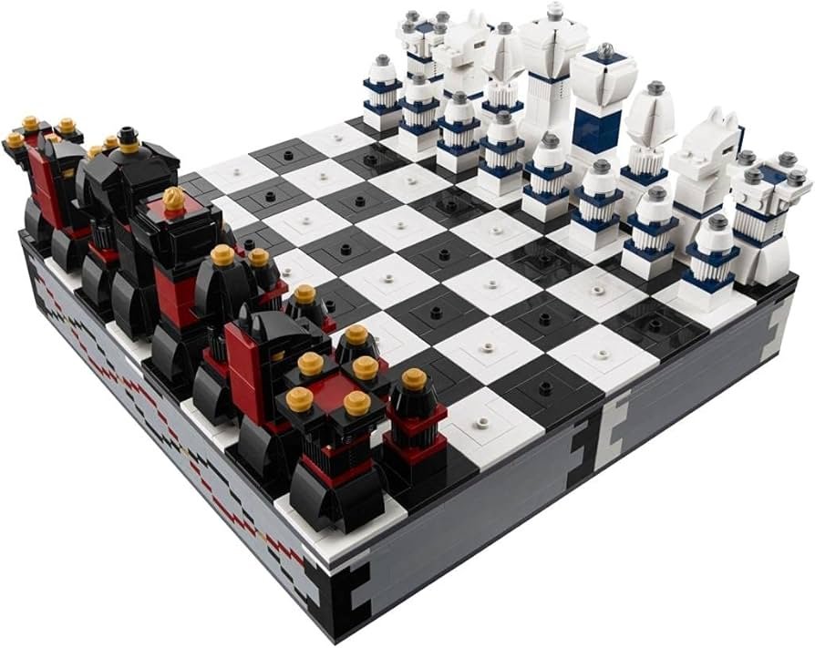 LEGO Chess: Build and Play with Iconic LEGO Pieces