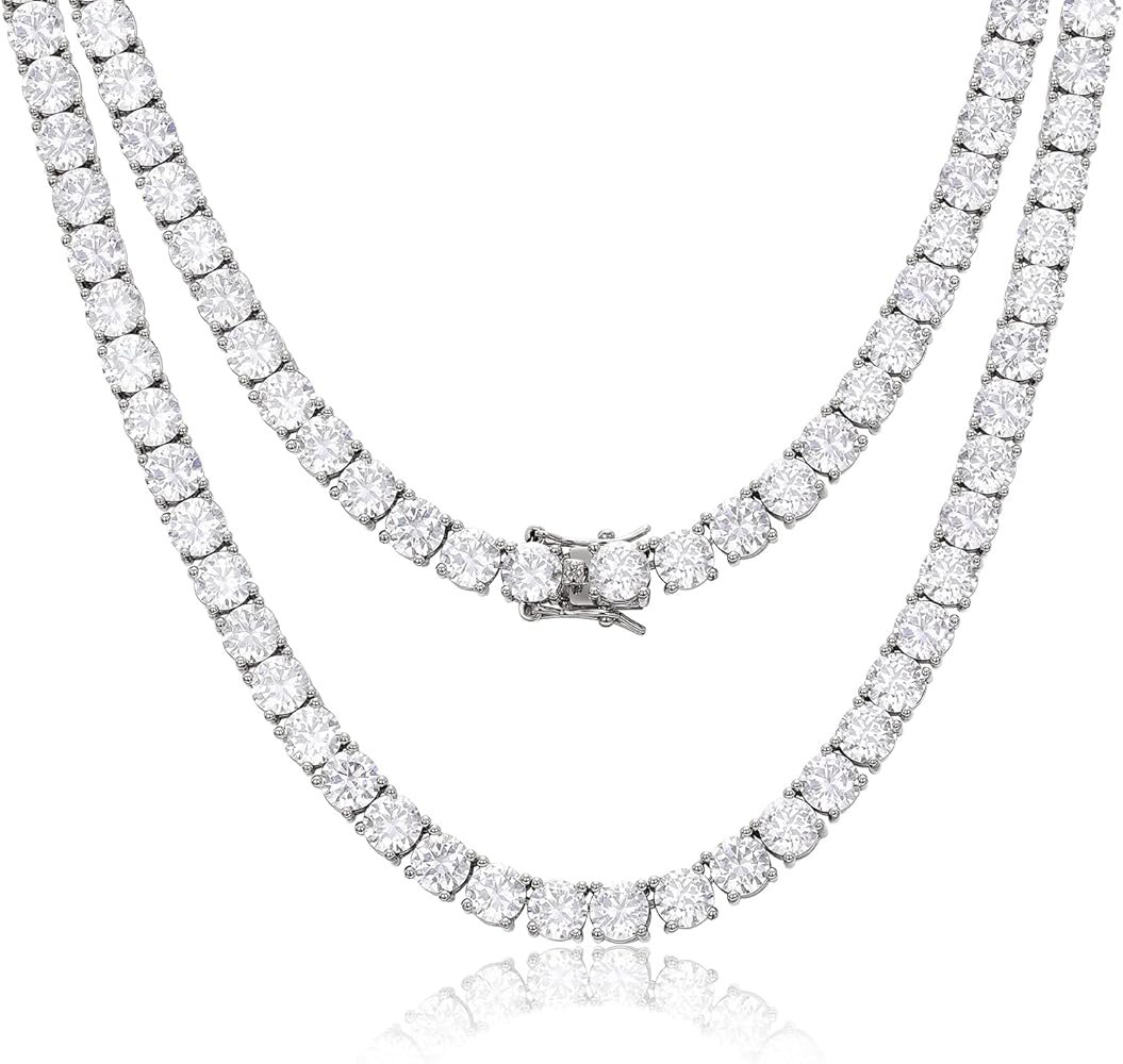 Moissanite Tennis Necklace: Affordable Luxury