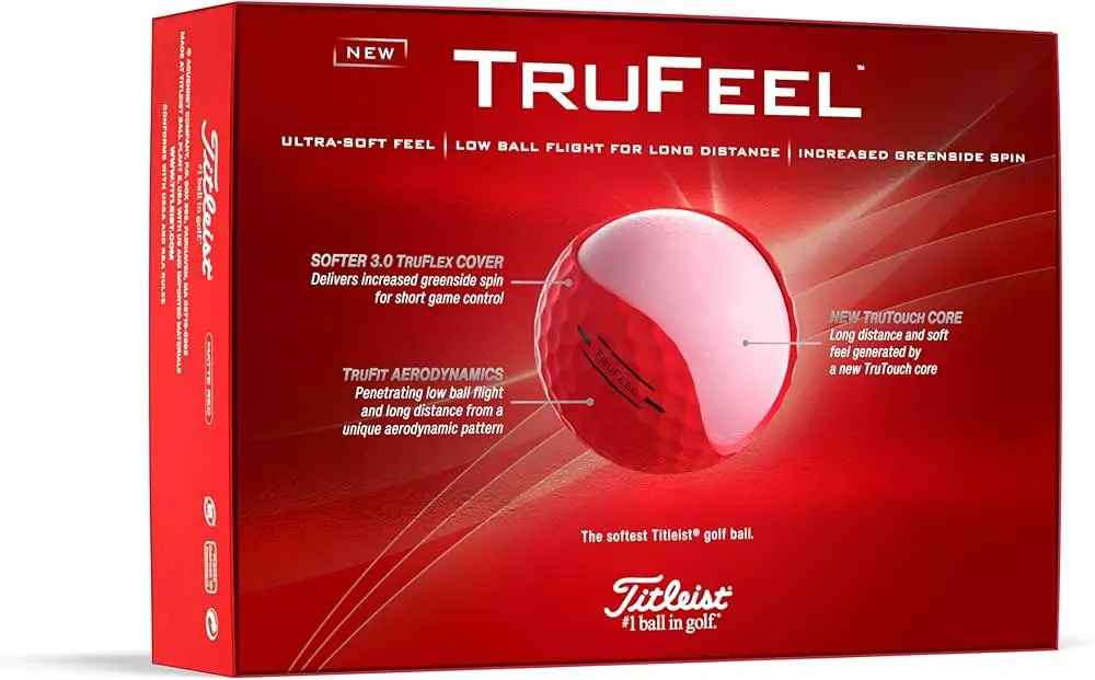 Titleist Trufeel Golf Balls: Soft Feel and Impressive Distance
