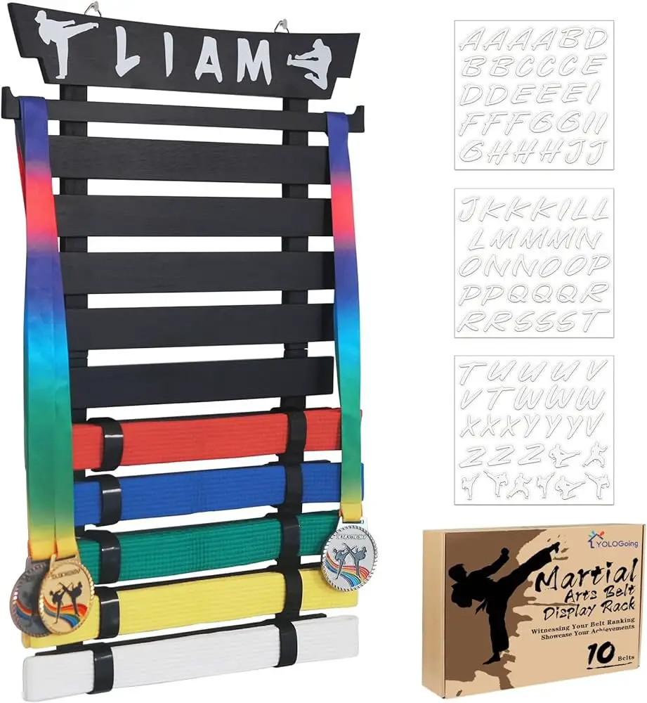 Karate Belt Display: Showcasing Your Progress