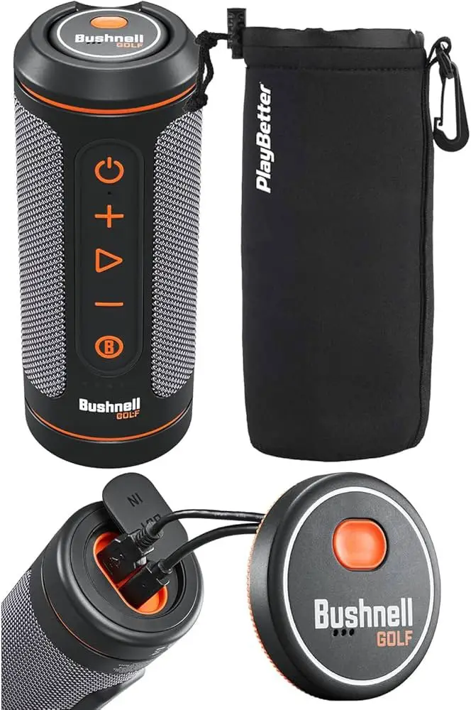 Bushnell Golf Speaker: Music and GPS on the Course