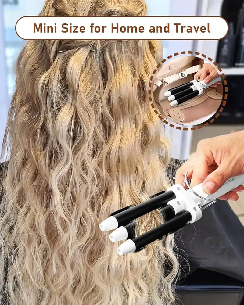 Best Three Barrel Curling Irons for Effortless Beach Waves