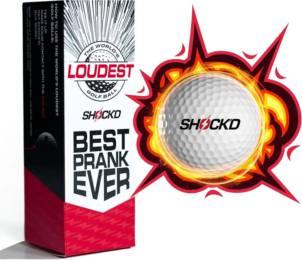 Shocked Golf Balls: Fun and Novelty Golf Gifts