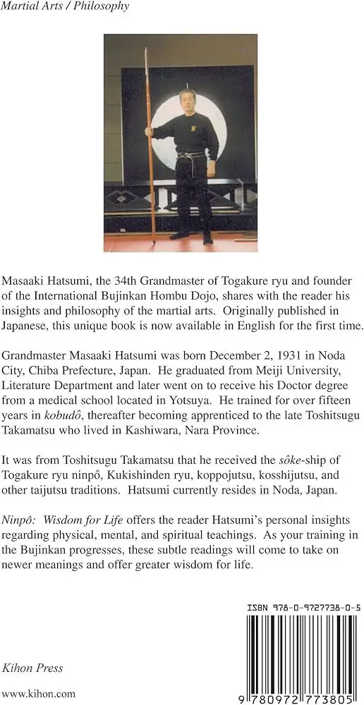 Masaaki Hatsumi - Life History