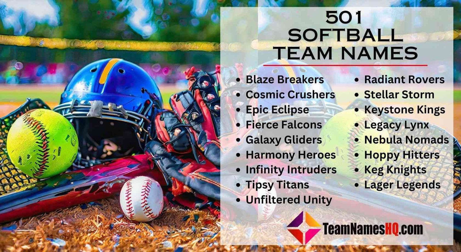 Creative and Humorous Fantasy Baseball Team Names to Make Your Squad Shine