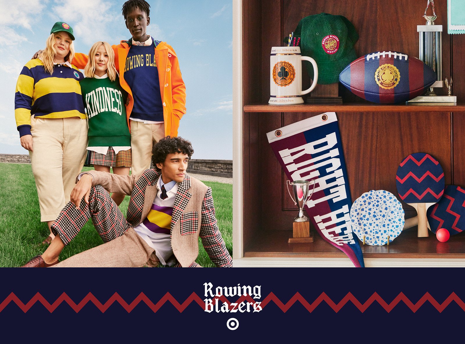 Rowing Blazers x Target Collection: A Blend of Tradition and Trend