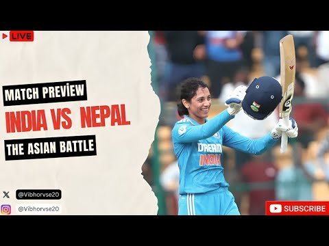 India vs Nepal Cricket: Asia Cup Match Preview