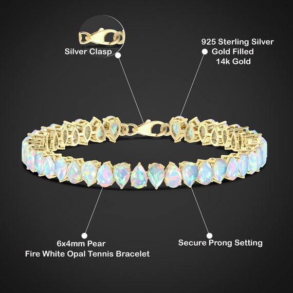 Opal Tennis Bracelet: A Unique Jewelry Option