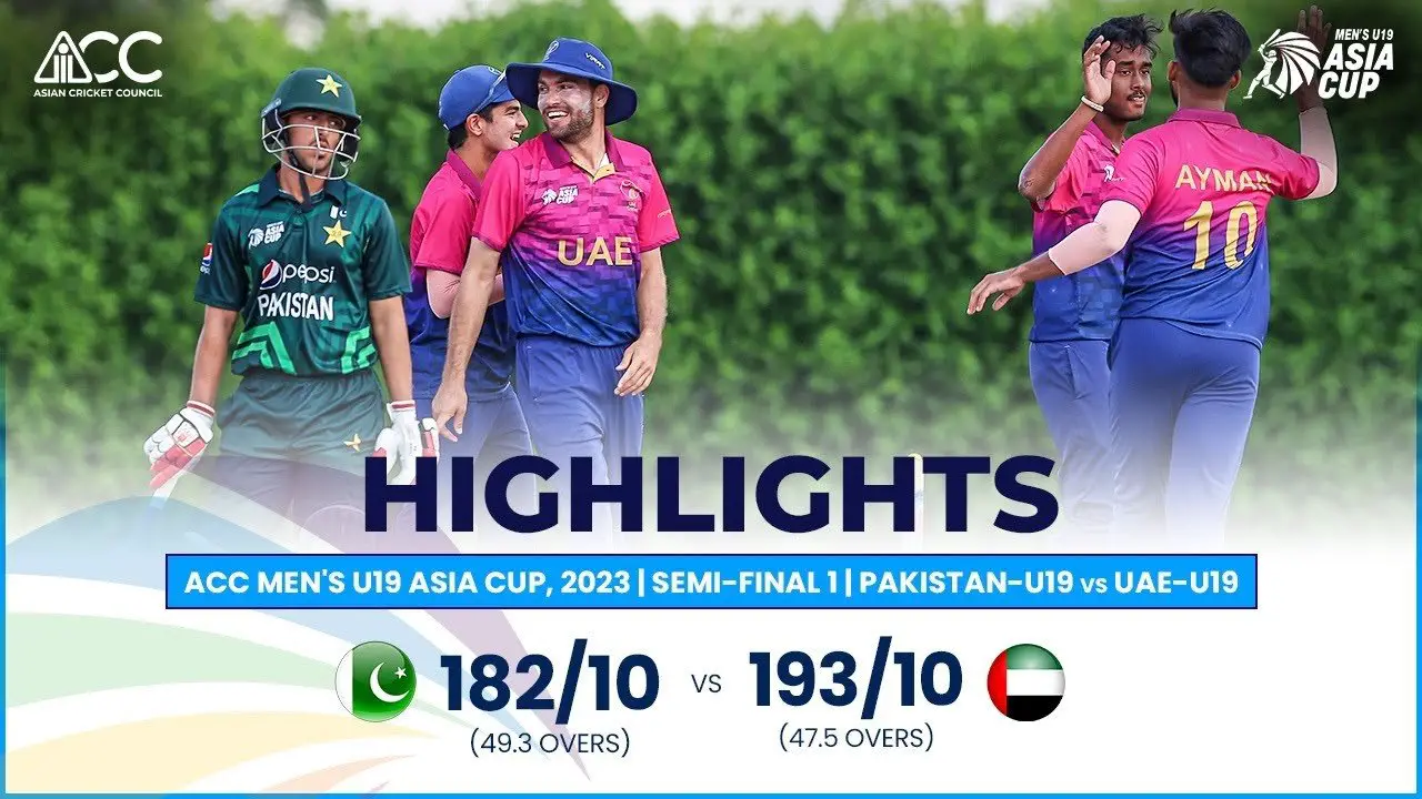 Pakistan U19 vs Bangladesh U19 Cricket Match card