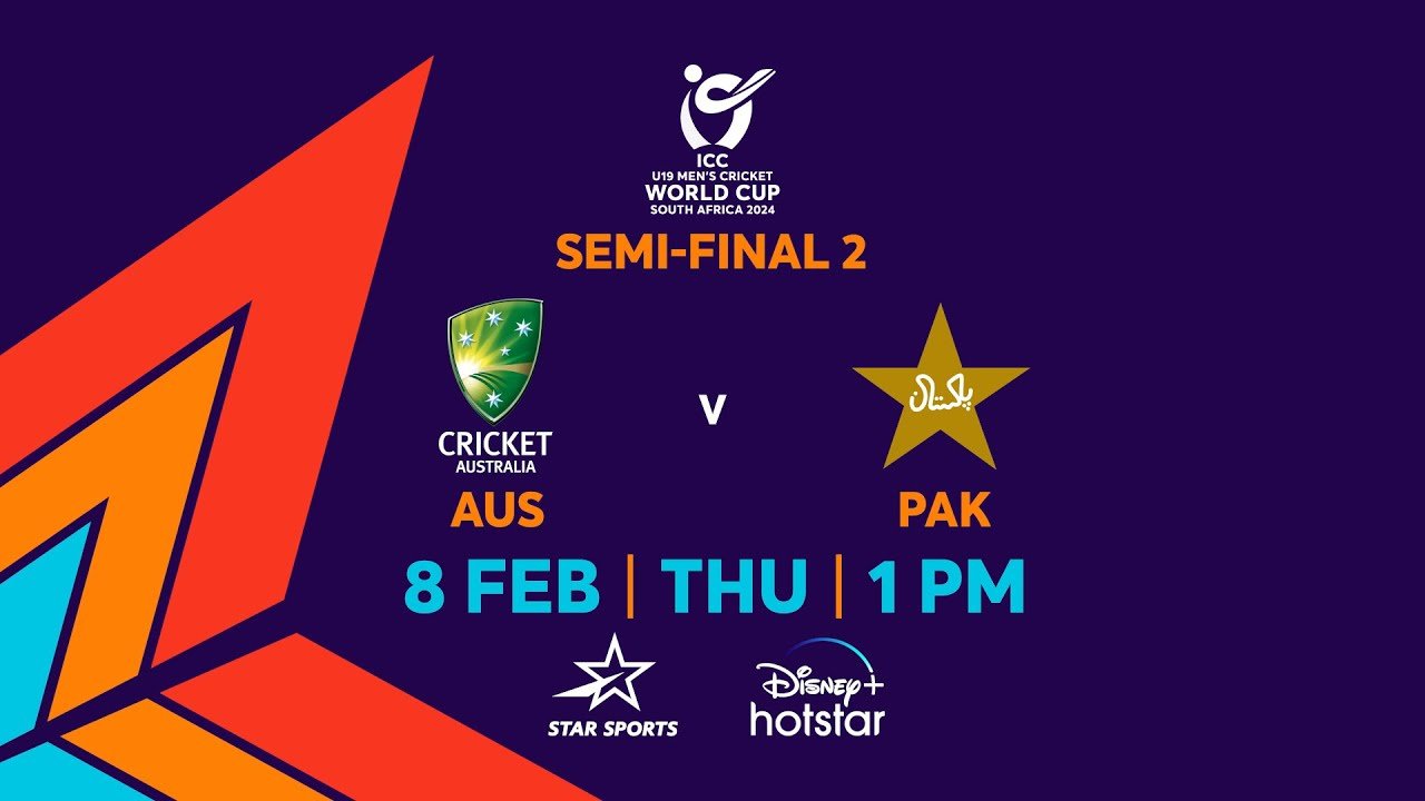 Pakistan U19 vs Australia U19 Cricket Match card