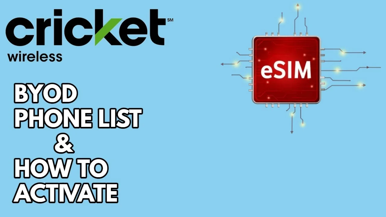 eSIM on Cricket Wireless: How to Activate and Use It