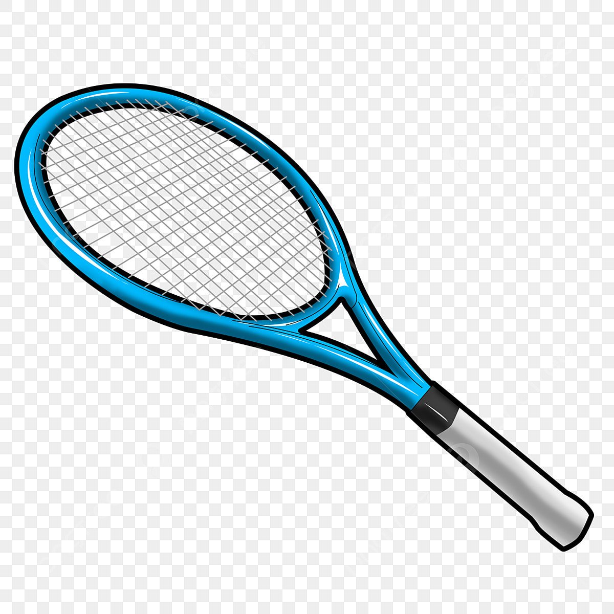 Tennis Racket Transparent: Creative Graphics for Design