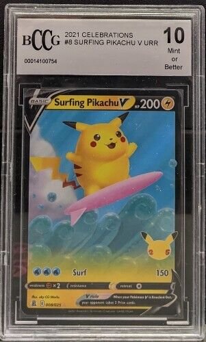 Surfing Pikachu V: A Collector's Guide to the Rare Card