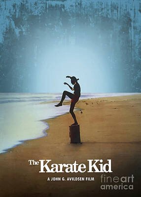 Karate Kid Poster: Iconic Art from the Classic Film